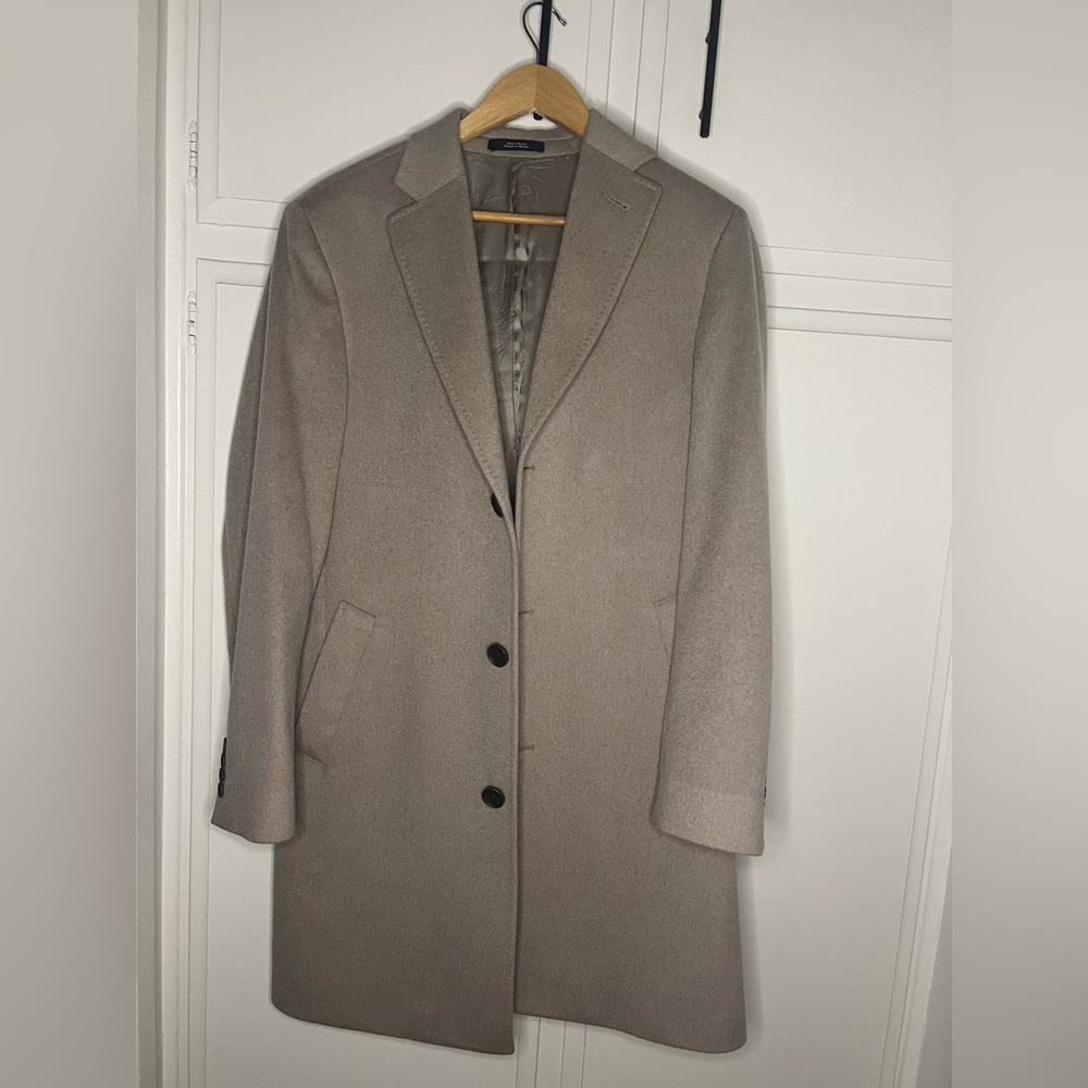 Nordstrom’s Cashmere Pea Coat (Camel)